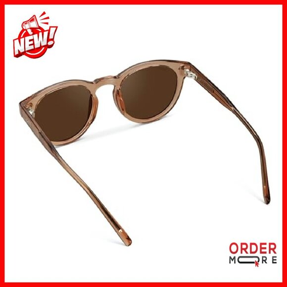 Polarized Retro Sunglasses UV400 Protection Acetate Frame Driving main image 6